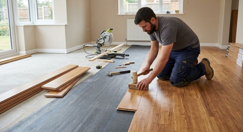 Bamboo Flooring Installation in Woodinville, WA