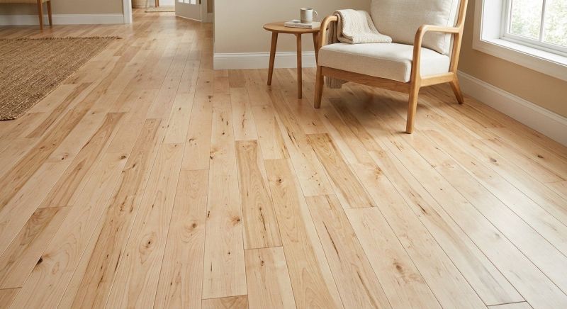 Birch Floor Installation in Woodinville, WA