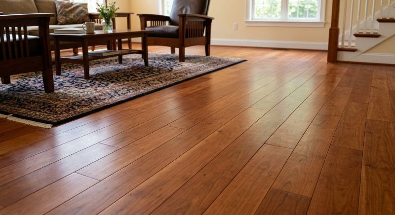 Cherry Floor Installation in Everett, WA