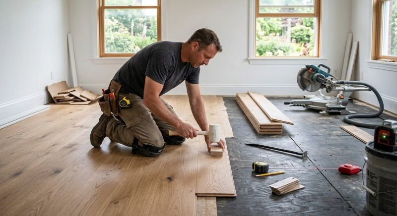 Hardwood Floor Installation in Duvall, WA