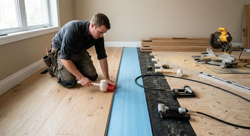 Hardwood Floor Installation in Maple Valley, WA