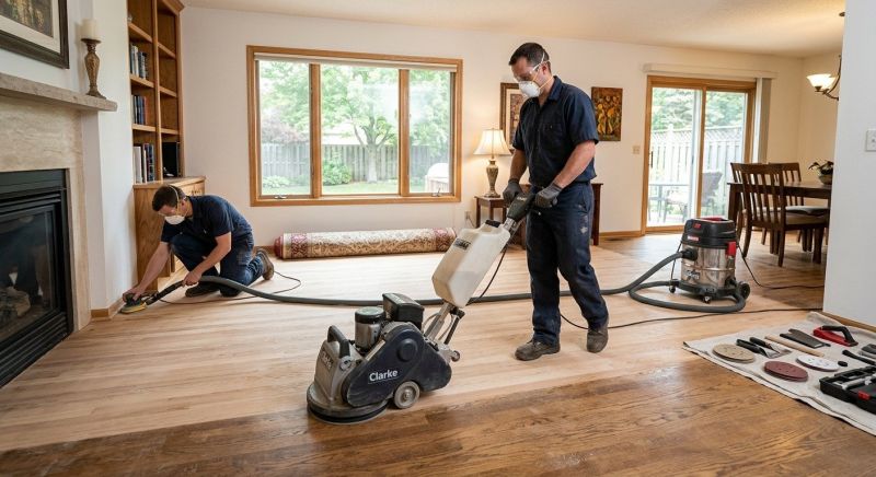 Hardwood Floor Renovation in Woodinville, WA