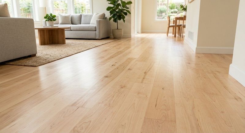 Maple Flooring Installation in Bellevue, WA