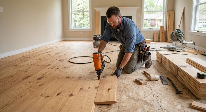 Maple Flooring Installation in Gold Bar, WA