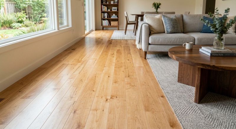 Maple Flooring Installation in Mukilteo, WA