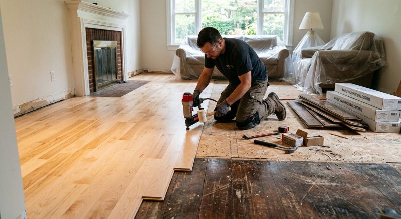 Maple Flooring Installation in Sultan, WA