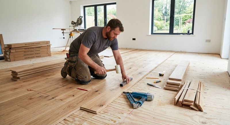 Oak Floor Replacement in Woodinville, WA