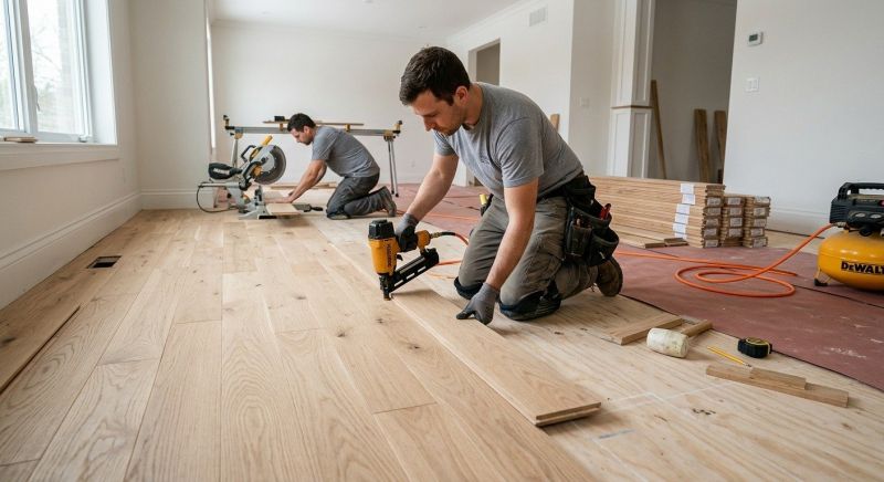 Wood Floor Replacement in Redmond, WA