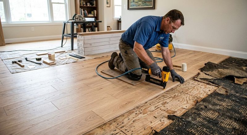 Wood Floor Replacement in Seattle, WA