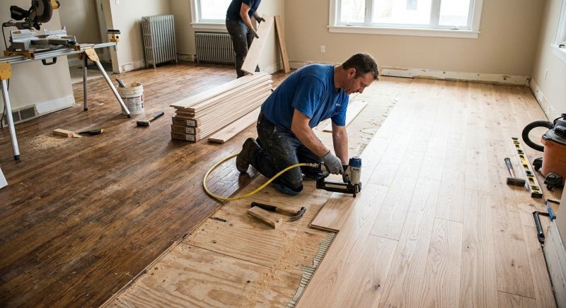 Wood Floor Replacement in Snohomish, WA