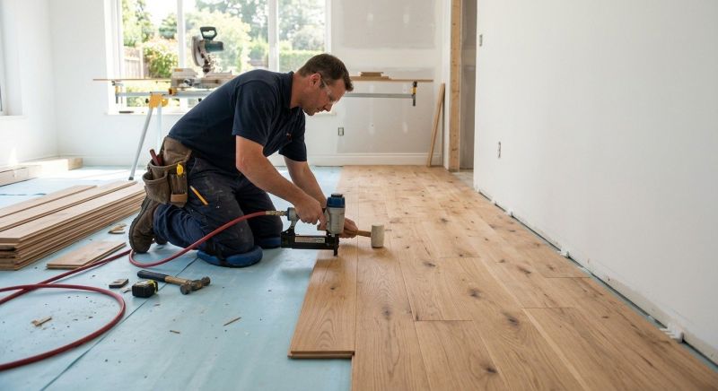 Wood Flooring Installation in Kingston, WA