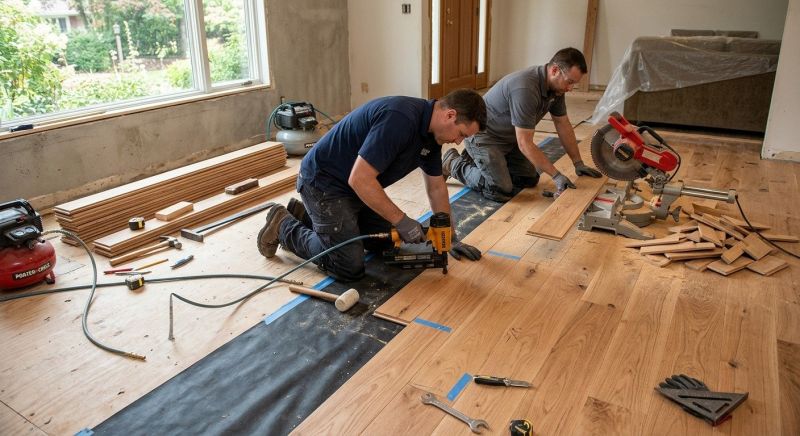 Wood Flooring Installation in Renton, WA